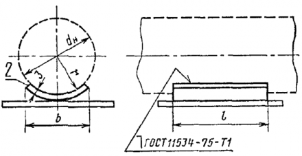 Опоры трубопроводов ОПБ1-114 0,13 кг